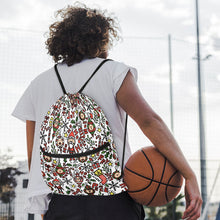 画像をギャラリービューアに読み込む, 'Merry' Drawstring Backpack
