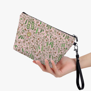 Beans on Pink-Zipper Sling  Bag