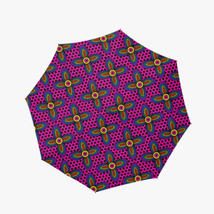 Vibrant Blossom -Automatic Folding Umbrella