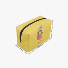 Load image into Gallery viewer, 585. ‘Daruma Cat’ Boxy Makeup Bag
