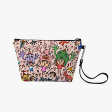 画像をギャラリービューアに読み込む, You are not alone Pink-. Zipper Sling Makeup Bag
