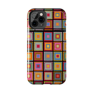 Colorful Square-Tough Phone Cases