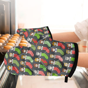 Oven glove(two pieces)