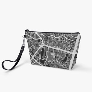 'A'-Map- Zipper Sling  Bag