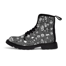 Load image into Gallery viewer, Friends on the Earth -Women&#39;s Canvas Boots
