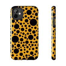 画像をギャラリービューアに読み込む, Yellow with black dots - Phone Cases
