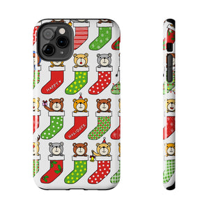 ‘Christmas Socks’ Phone Cases