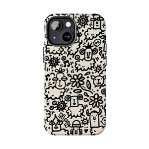 ‘Be Loved Sheep’ Phone Cases