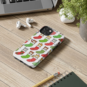 ‘Christmas Socks’ Phone Cases