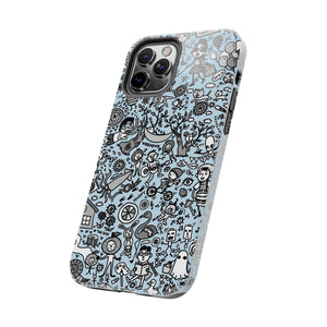 Good time in Blue-Tough Phone Cases