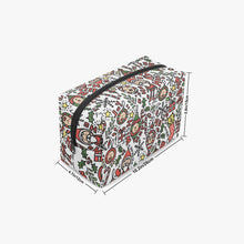 Load image into Gallery viewer, 585. &#39;Merry&#39; Boxy Makeup Bag
