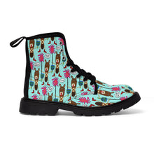 Load image into Gallery viewer, Warrior-Women&#39;s Canvas Boots
