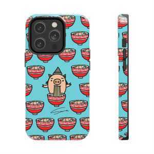 Ramen pig - Phone Cases