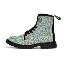 Load image into Gallery viewer, Beans in Green -Women&#39;s Canvas Boots
