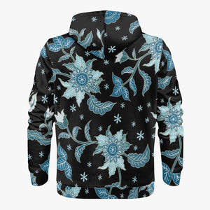 Blue flower - Unisex Trending Hoodie