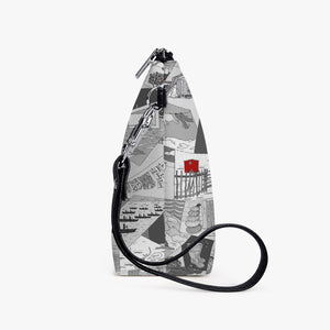 Fogo Island.-Zipper Sling  Bag