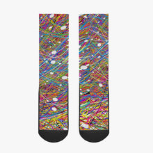 画像をギャラリービューアに読み込む, Rainbow Threads-Reinforced Sports Socks
