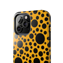 画像をギャラリービューアに読み込む, Yellow with black dots - Phone Cases
