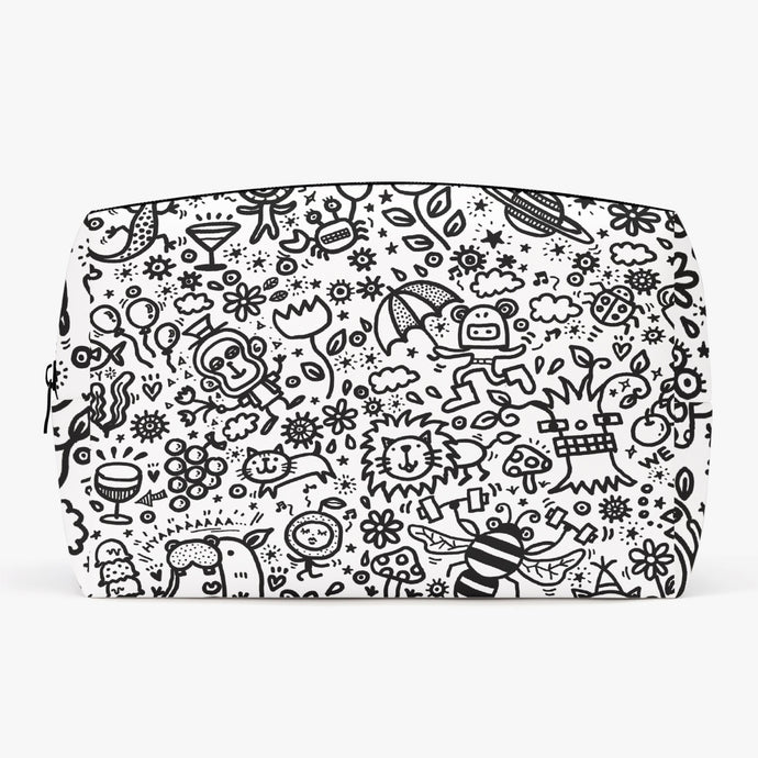 Everything is Perfect-.Large Capacity Travel Makeup Bag