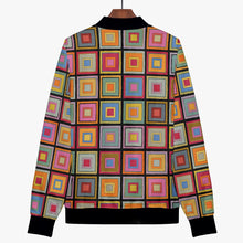 画像をギャラリービューアに読み込む, Colorful Square-Trending Women’s Jacket
