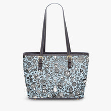 Load image into Gallery viewer, 586. Large- Leather Tote Bag Good Time
