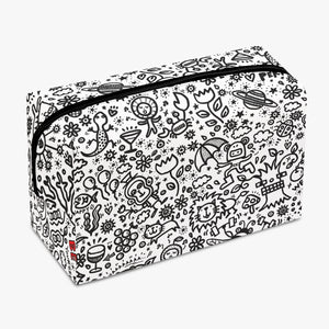 Everything is Perfect-.Large Capacity Travel Makeup Bag