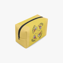 Load image into Gallery viewer, &#39;B6&#39;Fish in Yellow-Large Capacity Travel Makeup Bag
