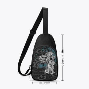 Yozakura Black- Chest Bag