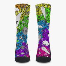 Load image into Gallery viewer, Dream in rainbow- Reinforced Sports Socks
