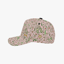 画像をギャラリービューアに読み込む, Beans in Pink- Baseball Caps
