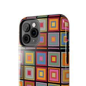 Colorful Square-Tough Phone Cases