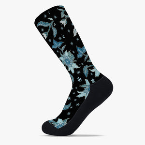 Blue flowers - Socks