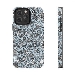 Good time in Blue-Tough Phone Cases