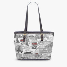 画像をギャラリービューアに読み込む, 586. Large-Leather Tote Bag   Fogo Island
