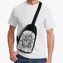 Load image into Gallery viewer, ToryuMon white- Chest Bag
