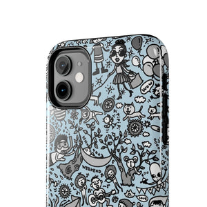 Good time in Blue-Tough Phone Cases