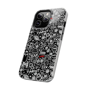 Everything is Perfect on Black-Tough Phone Cases