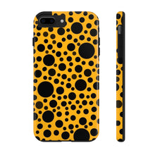 画像をギャラリービューアに読み込む, Yellow with black dots - Phone Cases
