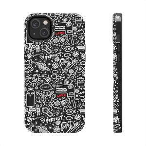 Everything is Perfect on Black-Tough Phone Cases