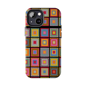 Colorful Square-Tough Phone Cases