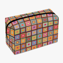 Load image into Gallery viewer, Colorful Square--Large Capacity Travel Makeup Bag
