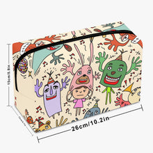 画像をギャラリービューアに読み込む, You are not alone yellow-.Large Capacity Travel Makeup Bag
