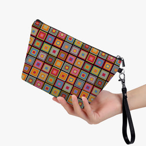 Colorful Square- Zipper Sling  Bag