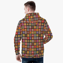 Load image into Gallery viewer, Colorful Square-Unisex Trending Hoodie
