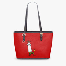 画像をギャラリービューアに読み込む, 586. Large Leather Tote Bag Kirin
