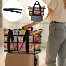 画像をギャラリービューアに読み込む, 'Colorful square' Weekender Bag

