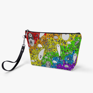 Dream in Rainbow- Zipper Sling  Bag