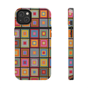 Colorful Square-Tough Phone Cases