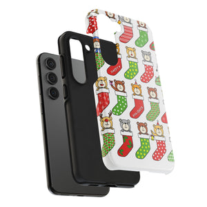 ‘Christmas Socks’ Phone Cases