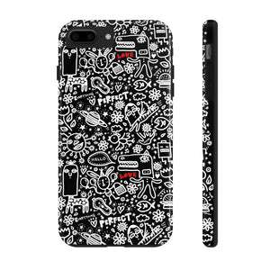 Everything is Perfect on Black-Tough Phone Cases